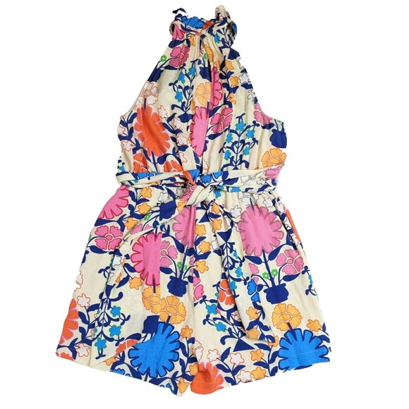 Plenty by Tracy Reese Anthropologie Shorts Romper Womens Small Floral - Picture 4 of 16